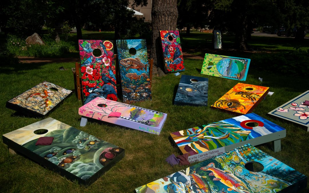 Summer Art in the Park – Cornhole Boards