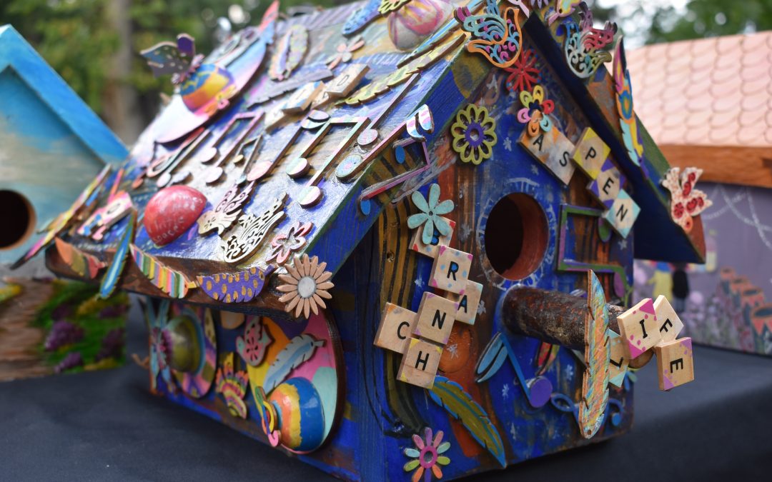 Art in the Park Birdhouses 2024